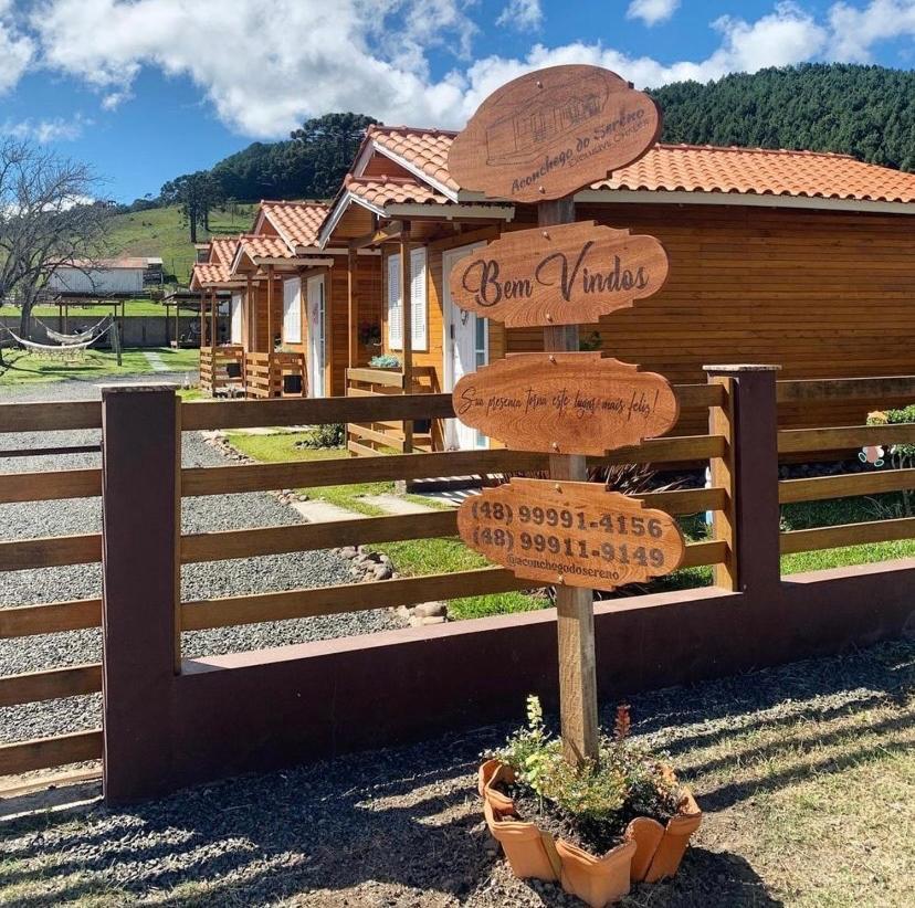 Aconchego Do Sereno Exclusive Chales Urubici Eksteriør bilde