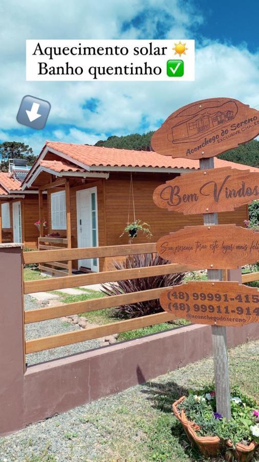 Aconchego Do Sereno Exclusive Chales Urubici Eksteriør bilde