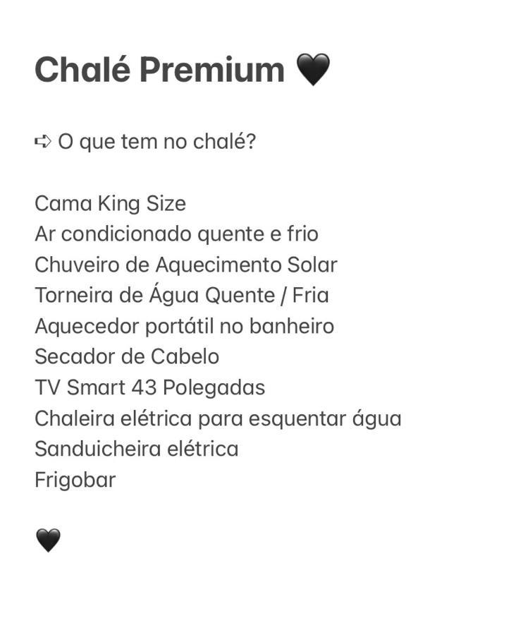 Aconchego Do Sereno Exclusive Chales Urubici Eksteriør bilde